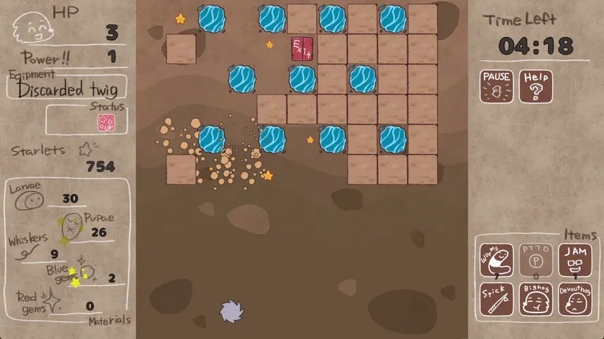Скриншот 2 к игре Dougie Dighog's Digging Life