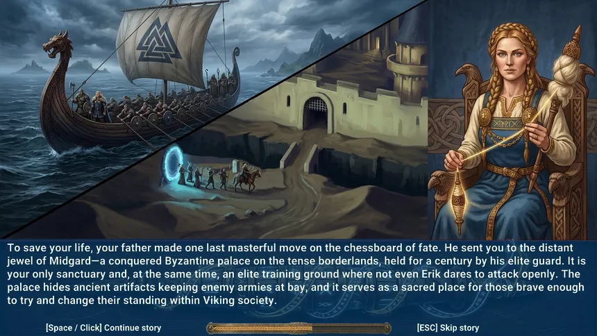 Скриншот 3 к игре Lost viking somewhere in Byzantine Empire.
