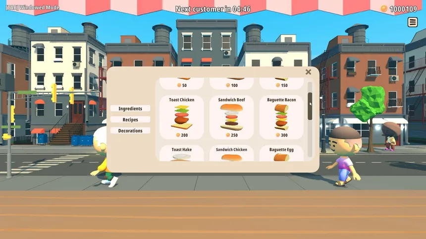 Скриншот 6 к игре Tiny Kitchen: Sandwich Edition