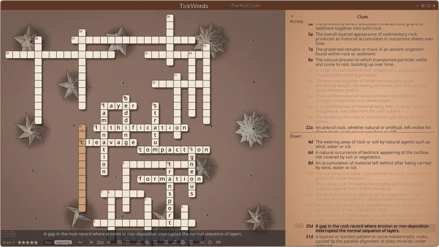Скриншот 1 к игре TickWords