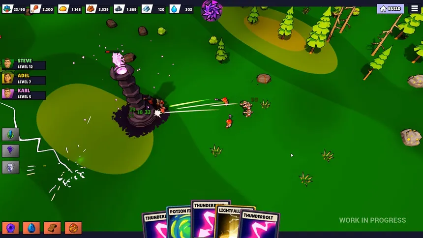 Скриншот 2 к игре Throne Raiders