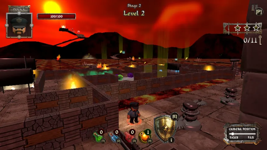 Скриншот 1 к игре The Last Endure: Dungeon Escape