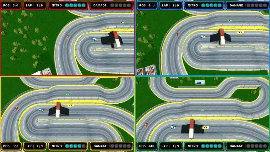 Скриншот 3 к игре Grizzly Cup Turbo Challenge '92