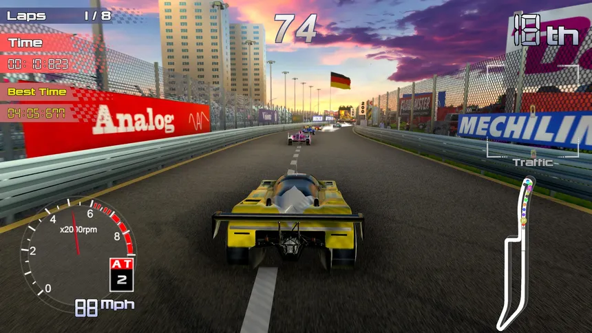 Скриншот 1 к игре Hypercar Racing