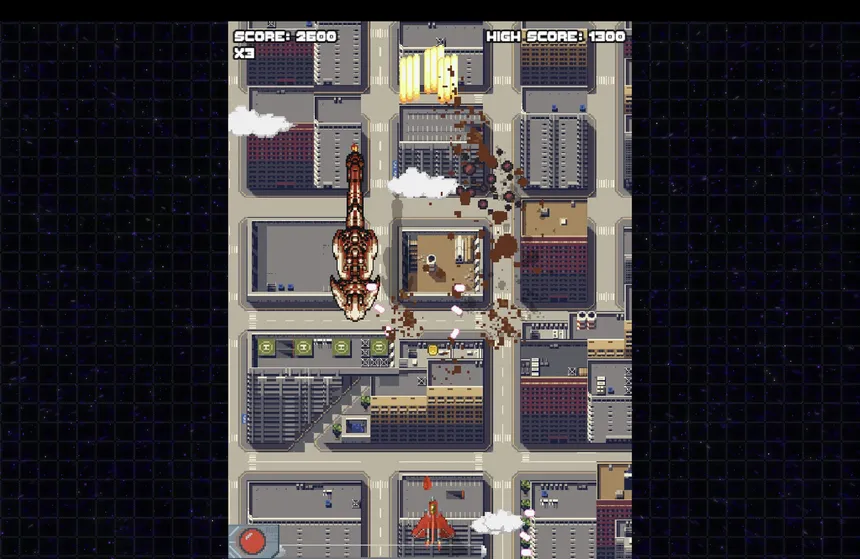 Скриншот 4 к игре Chrono Wing: Cats in Space!