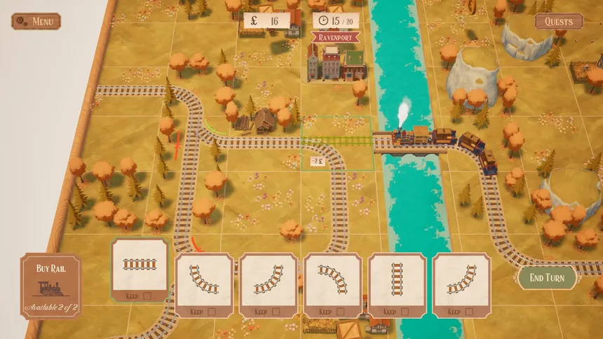 Скриншот 1 к игре Railroad to Amberfield