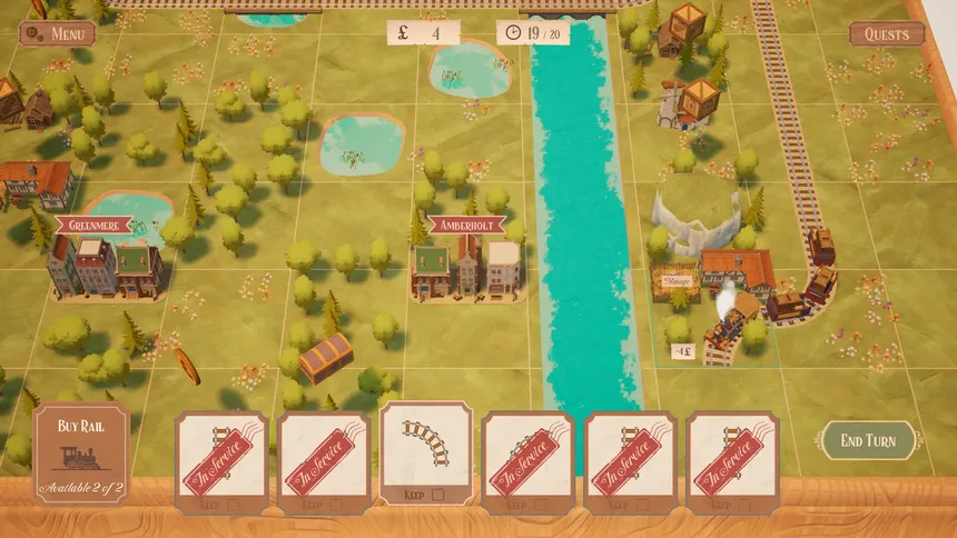 Скриншот 2 к игре Railroad to Amberfield