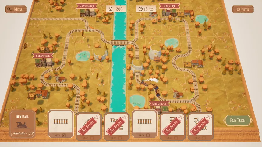 Скриншот 3 к игре Railroad to Amberfield