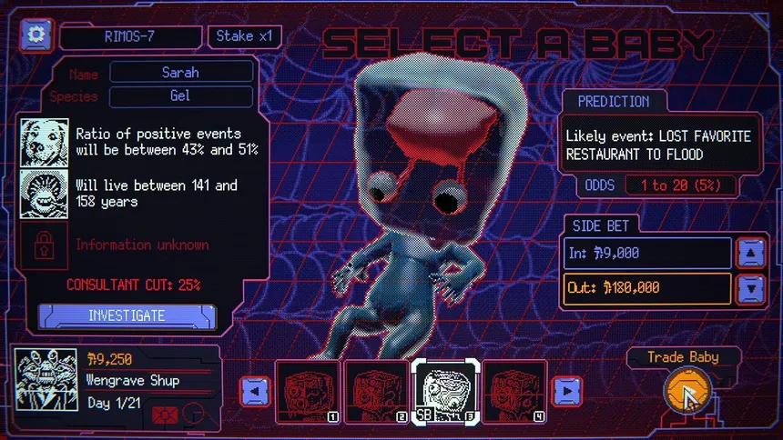 Скриншот 1 к игре Space Warlord Baby Trading Simulator