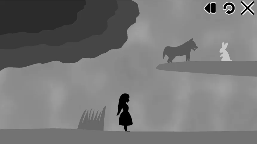Скриншот 1 к игре The Girl Walks Back