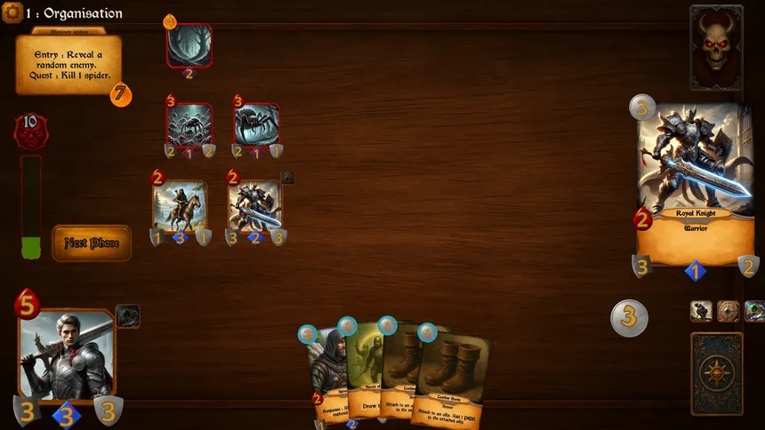 Скриншот 1 к игре Adventure Card Game