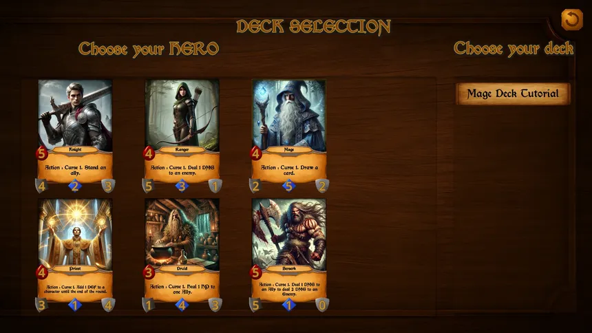 Скриншот 3 к игре Adventure Card Game