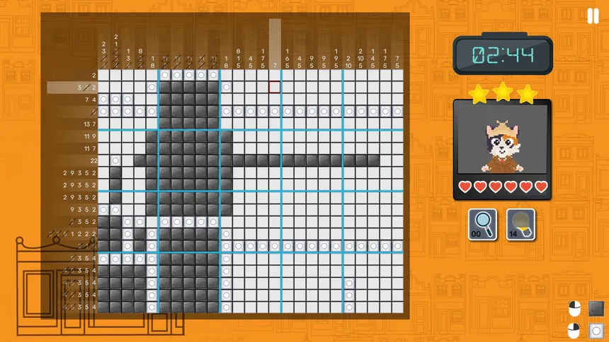 Скриншот 2 к игре SherloCAT Nonogram Bahia