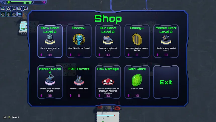Скриншот 2 к игре Glorpotron