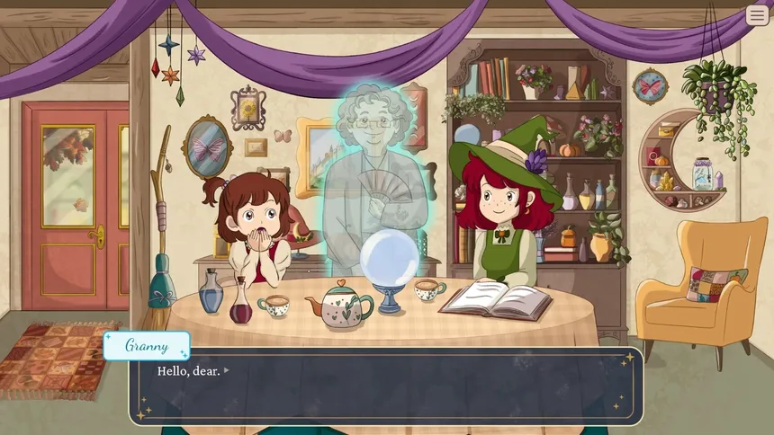 Скриншот 2 к игре Spirit Talk - Cozy Visual Novel