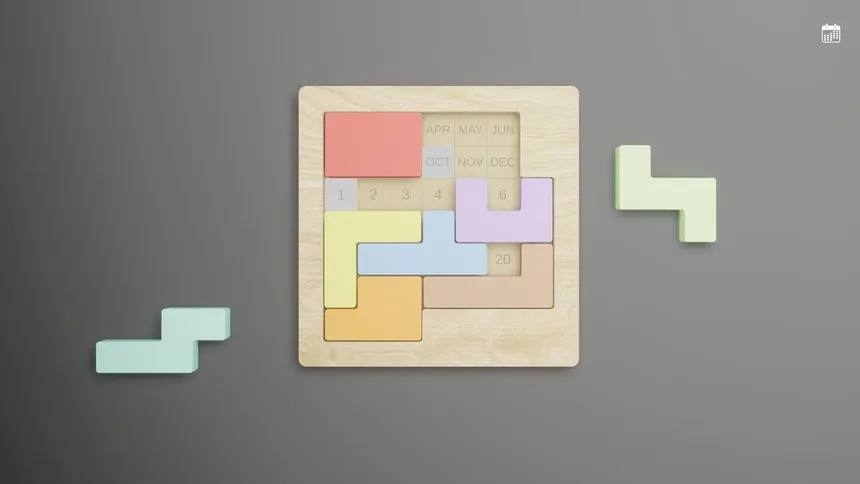 Скриншот 3 к игре Calendar Puzzle