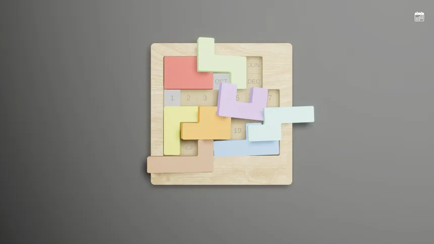 Скриншот 4 к игре Calendar Puzzle