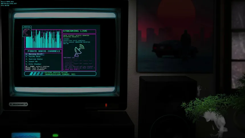 Скриншот 3 к игре GLYPHIS_IO BBS: The Proxy Tapes 1989