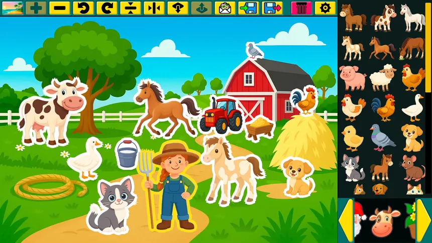 Скриншот 2 к игре Super Sticker Studio - Creative Fun for Everyone