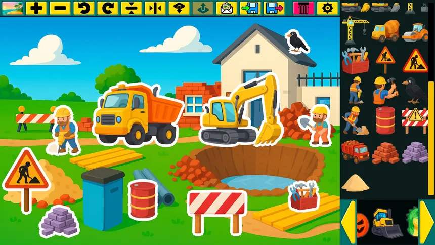Скриншот 3 к игре Super Sticker Studio - Creative Fun for Everyone