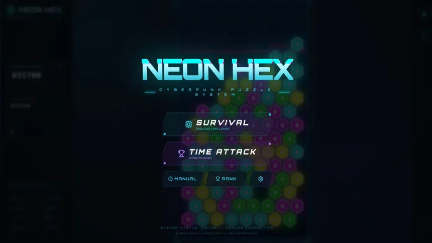 Скриншот 1 к игре NEON HEX