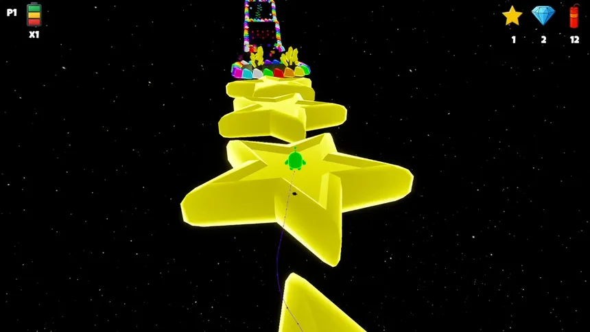 Скриншот 7 к игре Glowbot Galaxy