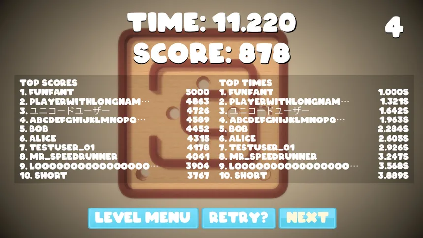 Скриншот 4 к игре Marble Tilt