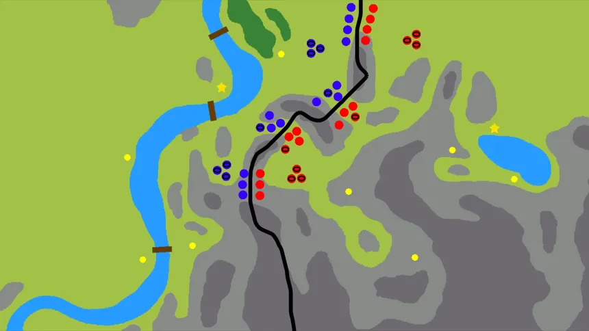 Скриншот 1 к игре War of Dots