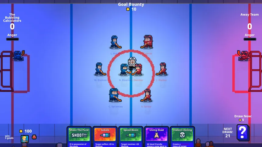 Скриншот 1 к игре Super Blood Hockey: Rogue Manager