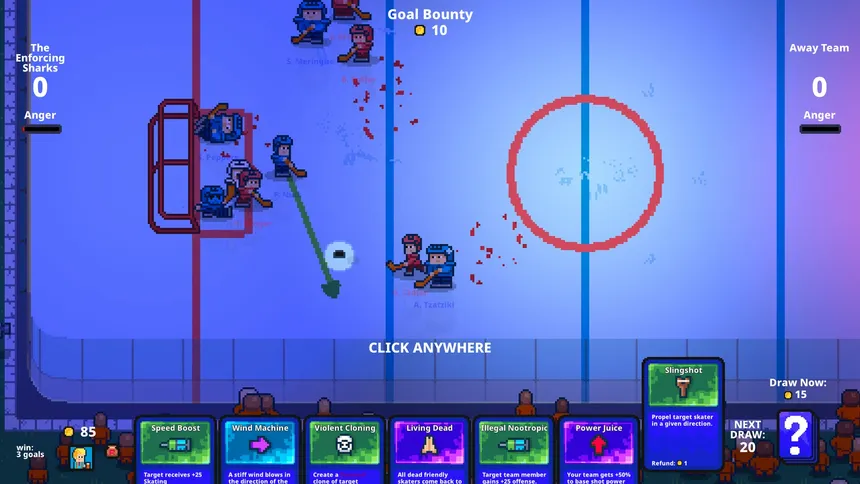Скриншот 3 к игре Super Blood Hockey: Rogue Manager