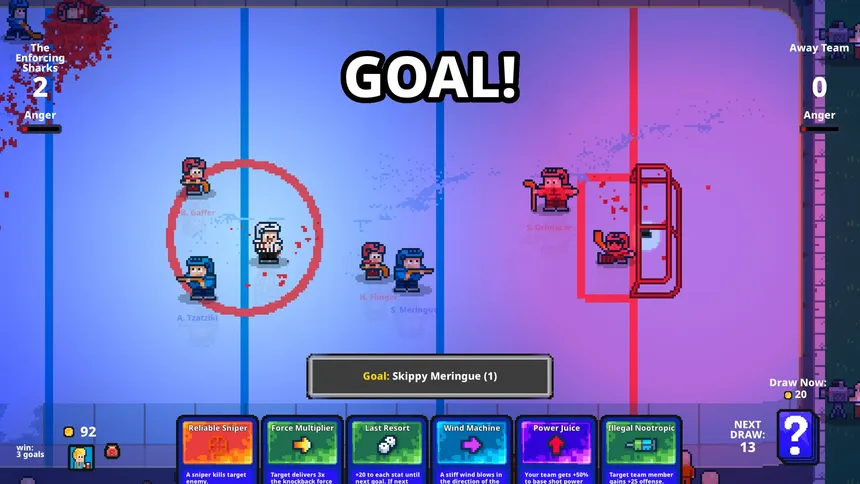 Скриншот 5 к игре Super Blood Hockey: Rogue Manager