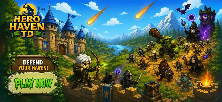 Скриншот 1 к игре Hero Haven TD