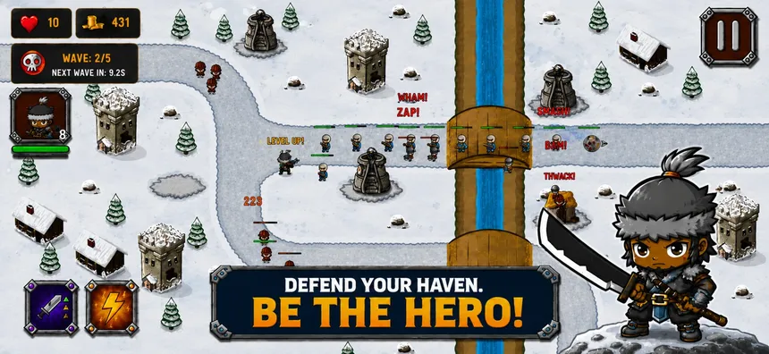 Скриншот 4 к игре Hero Haven TD