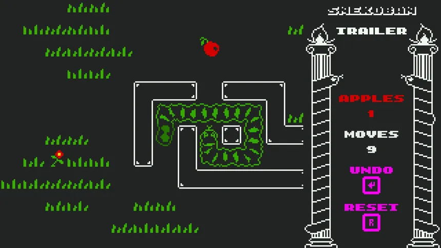 Скриншот 2 к игре Snekoban
