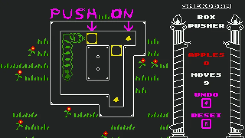 Скриншот 3 к игре Snekoban