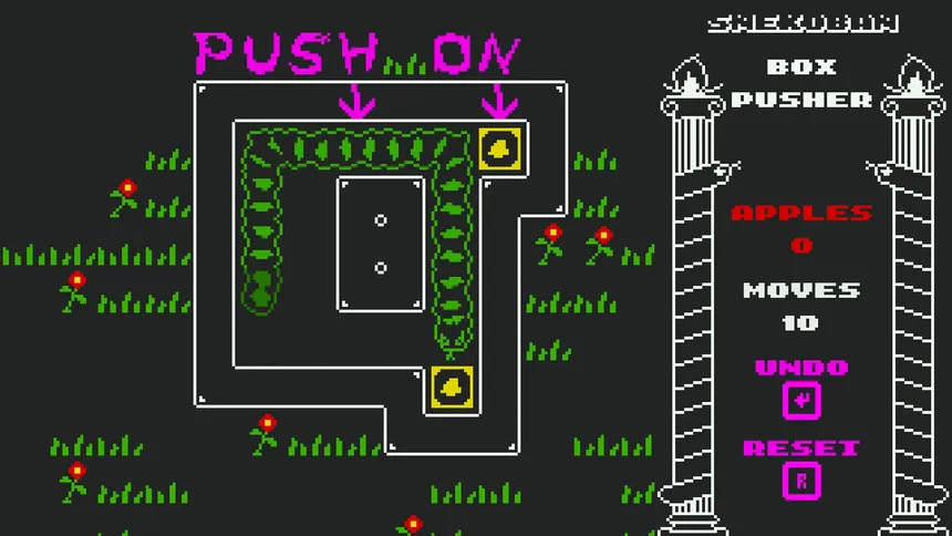 Скриншот 4 к игре Snekoban