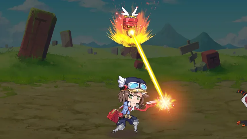 Скриншот 2 к игре Calamity Angels: Special Delivery