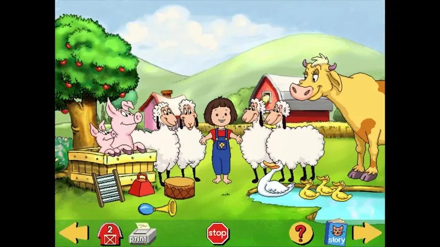 Скриншот 1 к игре Maggie's Farmyard Adventure