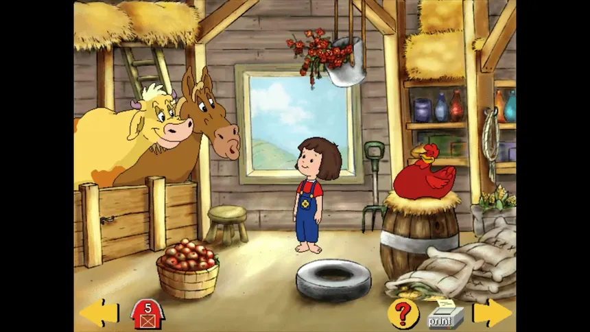 Скриншот 4 к игре Maggie's Farmyard Adventure