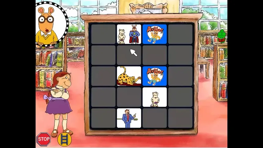 Скриншот 1 к игре Arthur's Reading Games