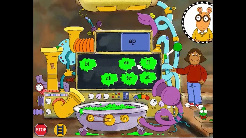 Скриншот 4 к игре Arthur's Reading Games