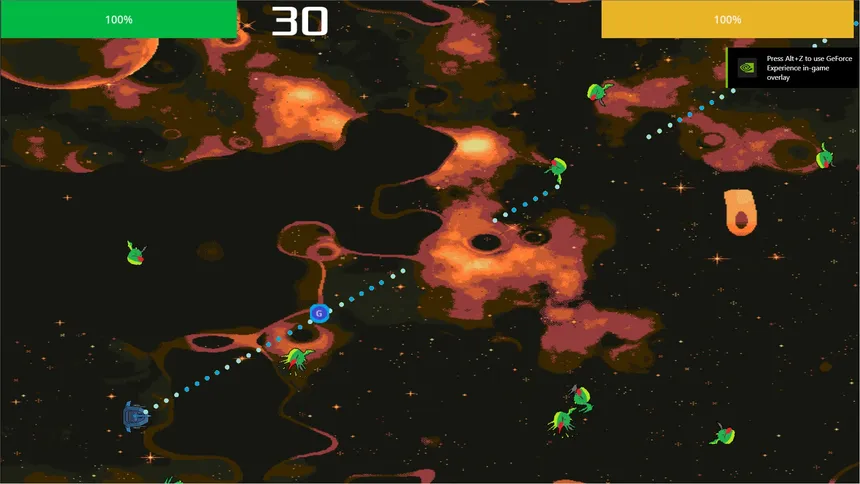 Скриншот 1 к игре AstroWars