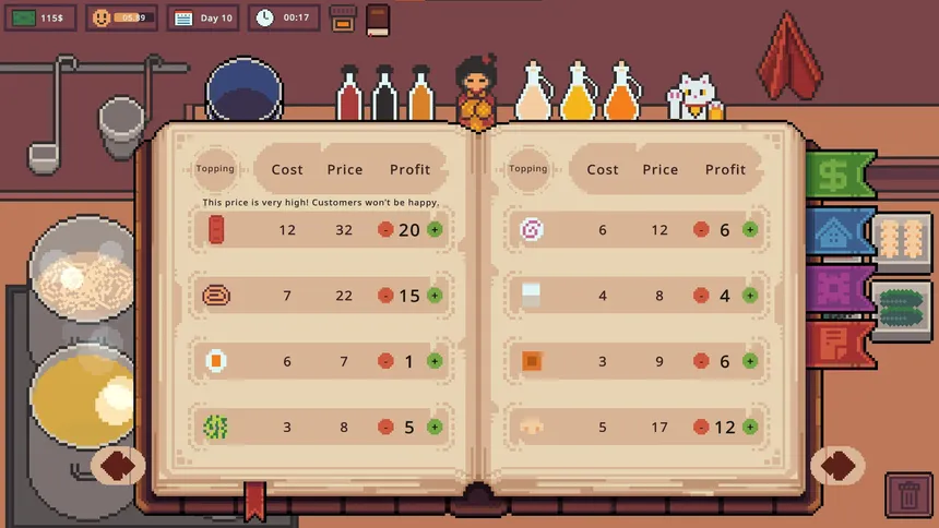 Скриншот 2 к игре Midnight Ramen Shop
