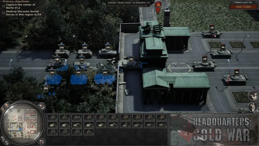 Скриншот 1 к игре Headquarters: Cold War