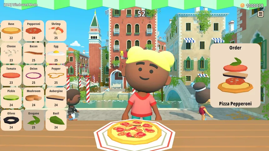 Скриншот 1 к игре Tiny Kitchen: Pizza Edition