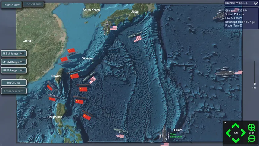 Скриншот 1 к игре Battleline: Pacific
