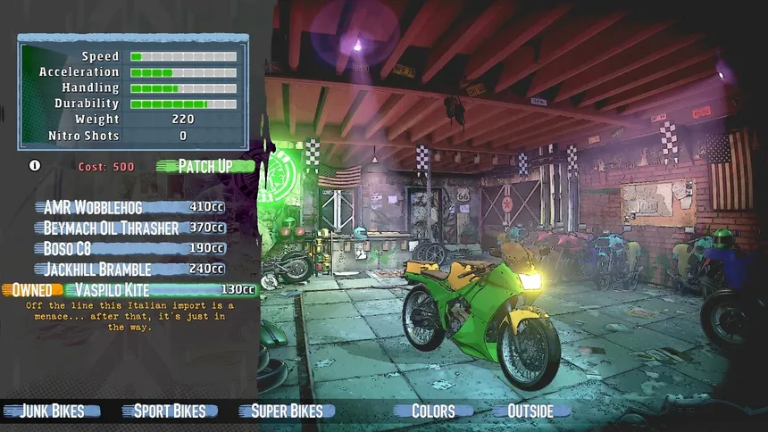 Скриншот 1 к игре Bash Moto