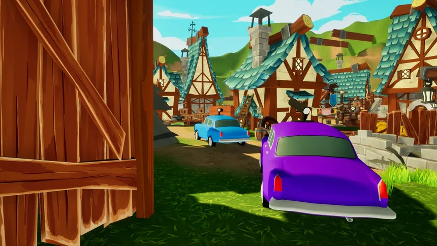 Скриншот 1 к игре Car Parkour Together