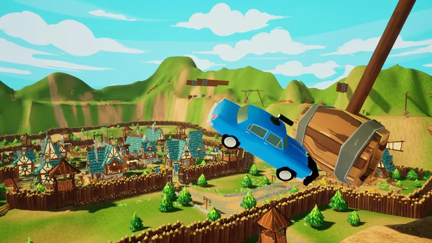 Скриншот 3 к игре Car Parkour Together
