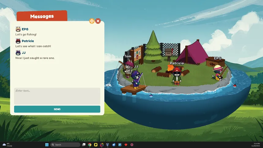 Скриншот 2 к игре Fishing Together: Idle Island